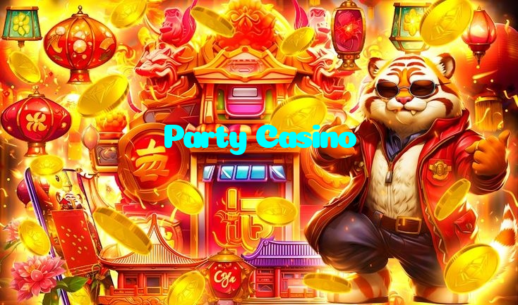 Party Casino casino presented on mobile device in Pakistan with slots and live games