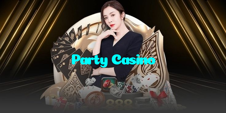 Party Casino casino presented on mobile device in Pakistan with slots and live games